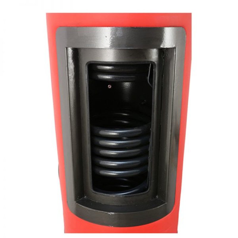 Hot water cylinder 300 litres, triple energy (2 heat exchangers)