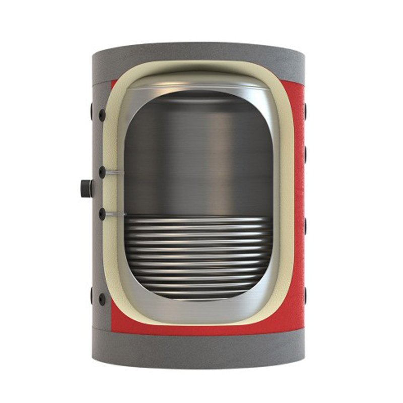 Buffer tank 200 litres (1 heat exchanger)