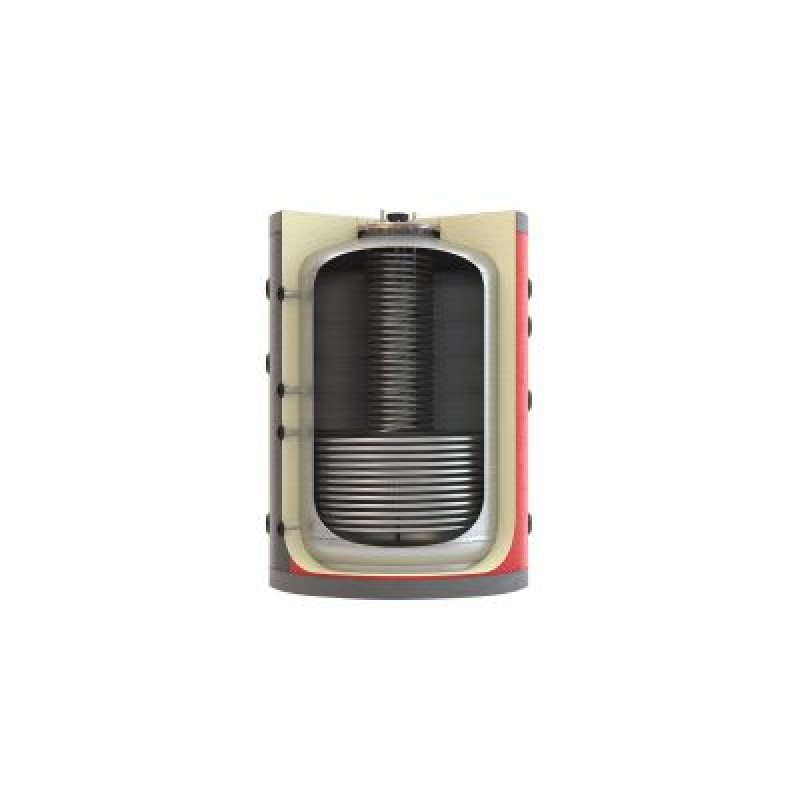 Buffer tank 1,000 litres (1 stainless steel and 1 plain heat exchanger)