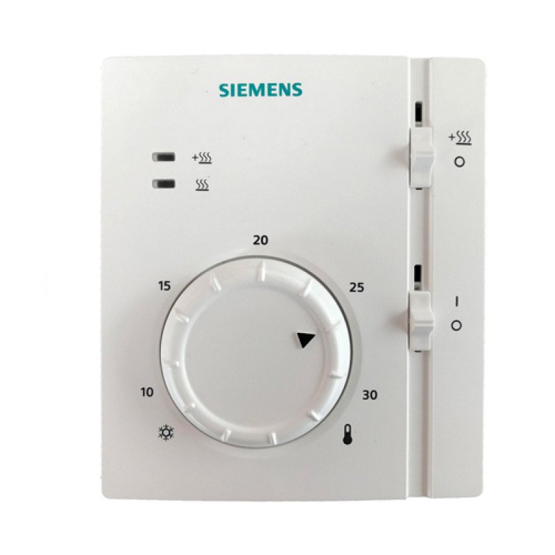 Θερμοστάτης χώρου Siemens - Μονός RAA31.16