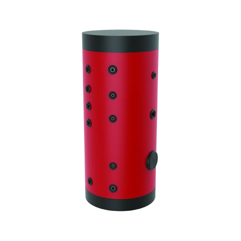 Hot water cylinder 300 litres, triple energy (2 heat exchangers)