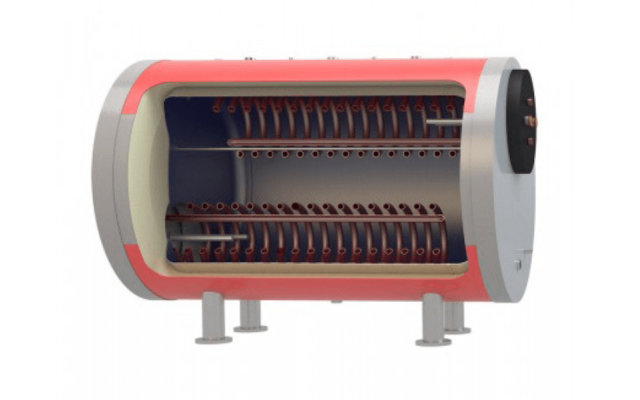 Two removable heat exchangers