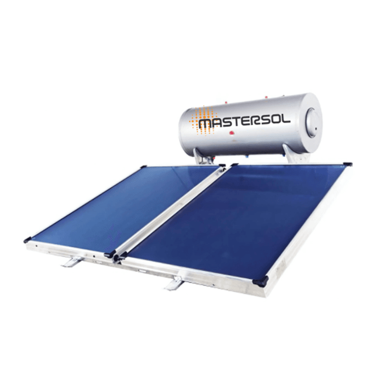 Mastersol LP Low-Profile Solar Water Heater 160 lt, Selective Collectors 3.0 m², Triple Energy