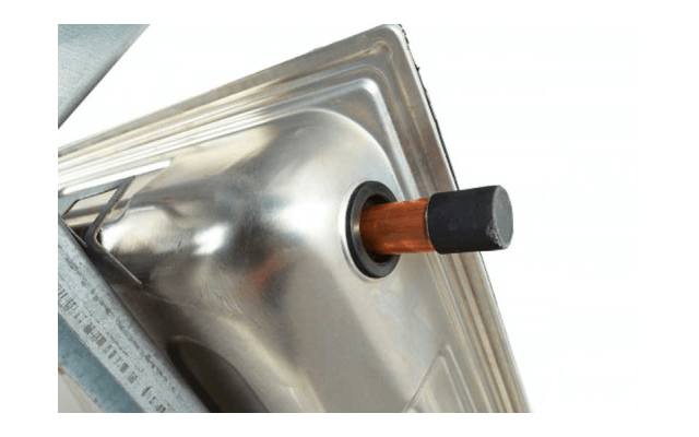 Copper risers