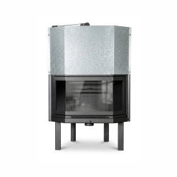 Warm FW 80 BD BOILER POLY - Ενεργειακό τζάκι καλοριφέρ (νερού) 30,37kw