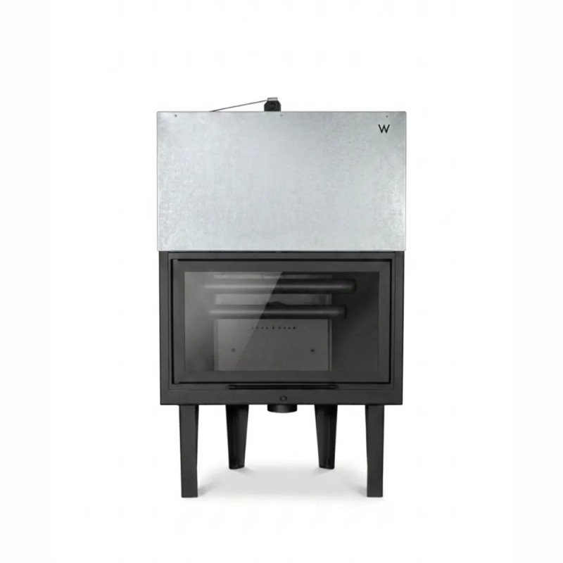 Warm W 80 BD BOILER Ίσιο - Ενεργειακό τζάκι καλοριφέρ (νερού) - 30,1kw