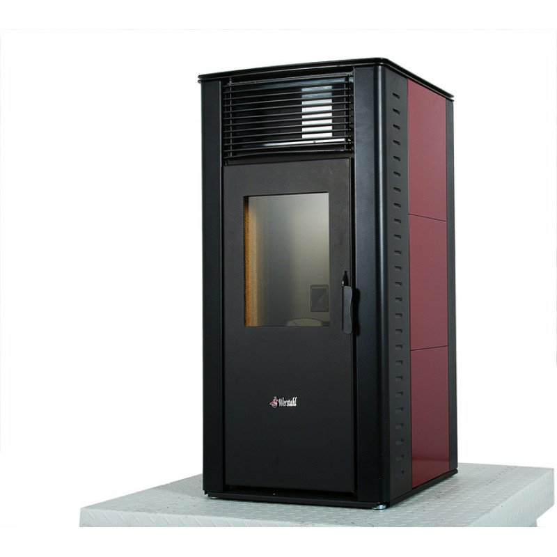 Werstahl Zeus ZS16 - Ducted air pellet stove 14kw (energy class A+)