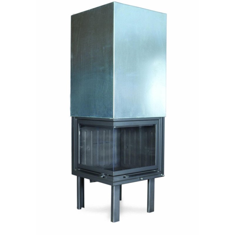Warm FW 50X50 Corner - Ενεργειακό Τζάκι Αερόθερμο γωνιακό - 16,50kw