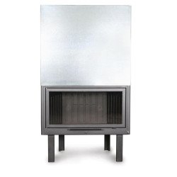 Warm W 80 D Ίσιο - Ενεργειακό Τζάκι Αερόθερμο - 16,26kw