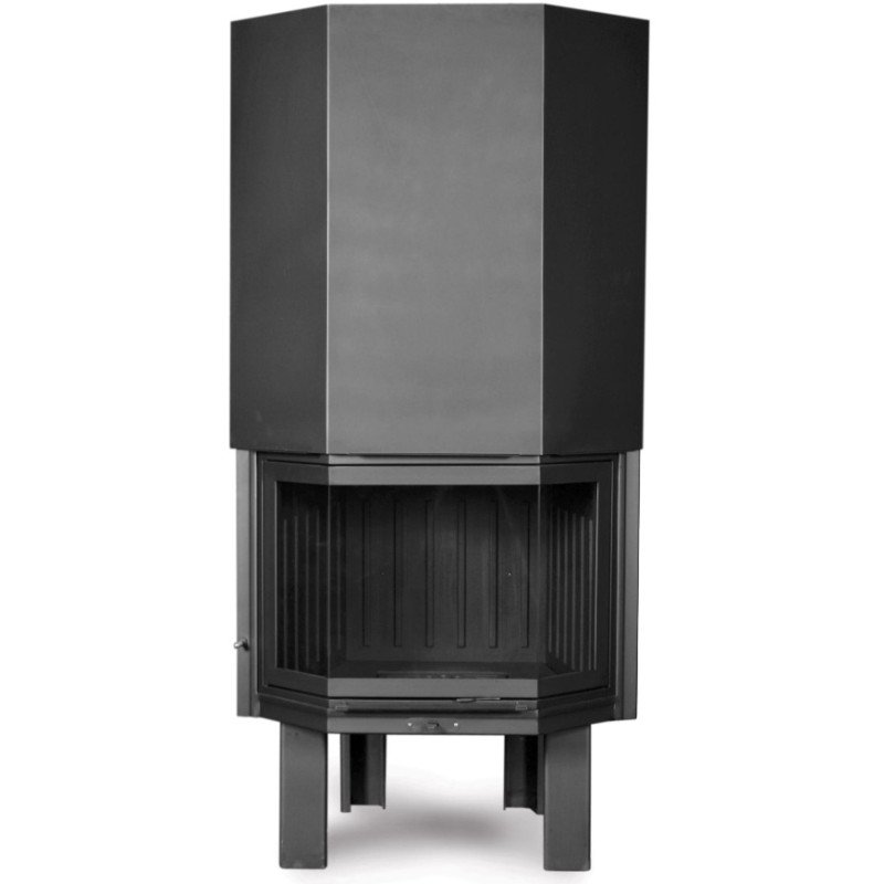 Fireplace Warm W 80 PD Polygonal with air fan