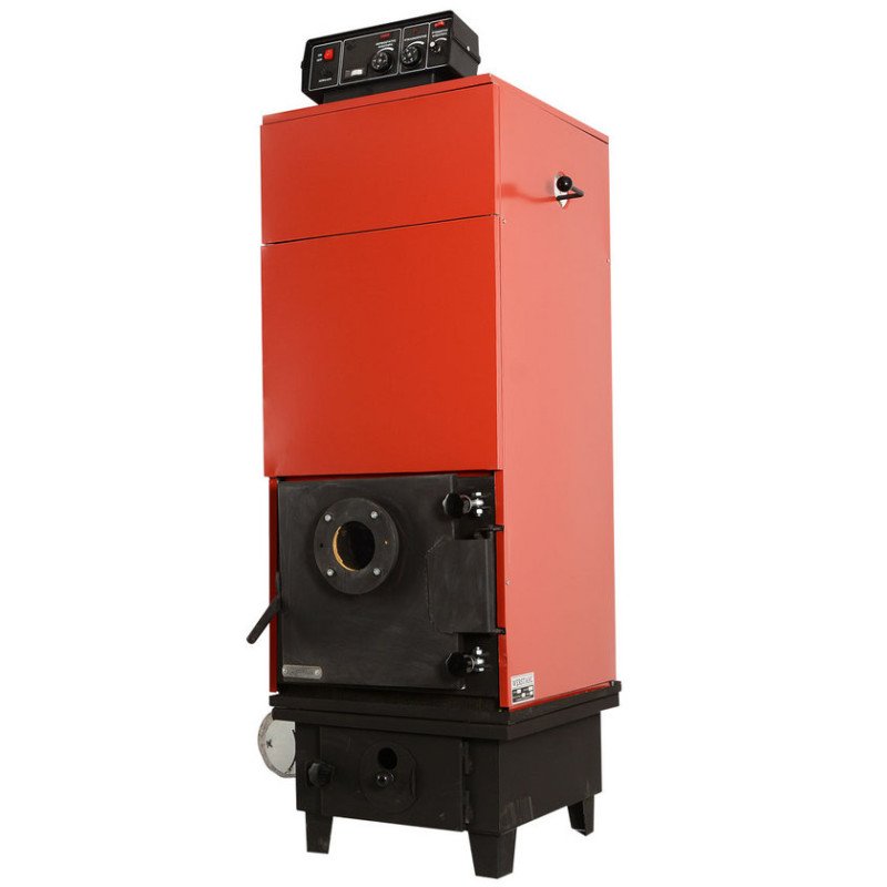 Werstahl WD60 (60.000kcal - 69,8kw) Λέβητας ξύλου με σύστημα αυτοκαθαρισμού