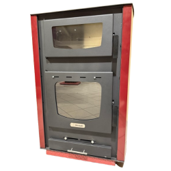 Werstahl Erato Hydro Masina W35 - Steel wood-burning boiler stove with oven 35kw